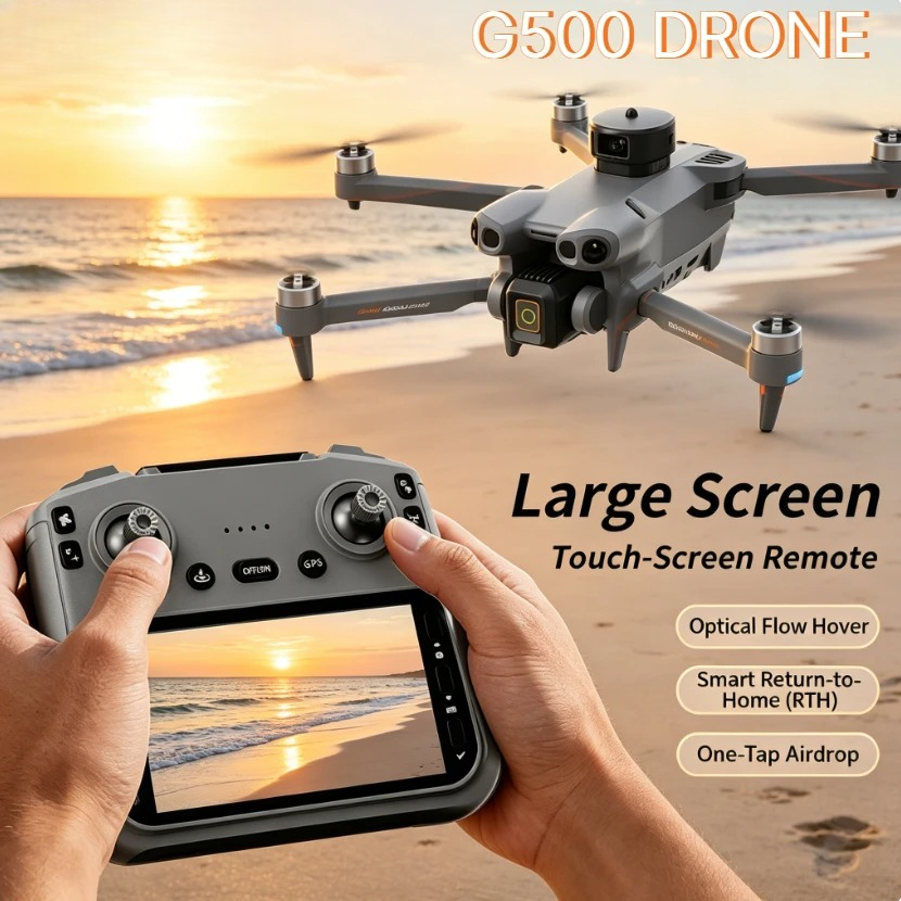 Drone Kit Long Range - Оригинальный складной дрон G500 с GPS,