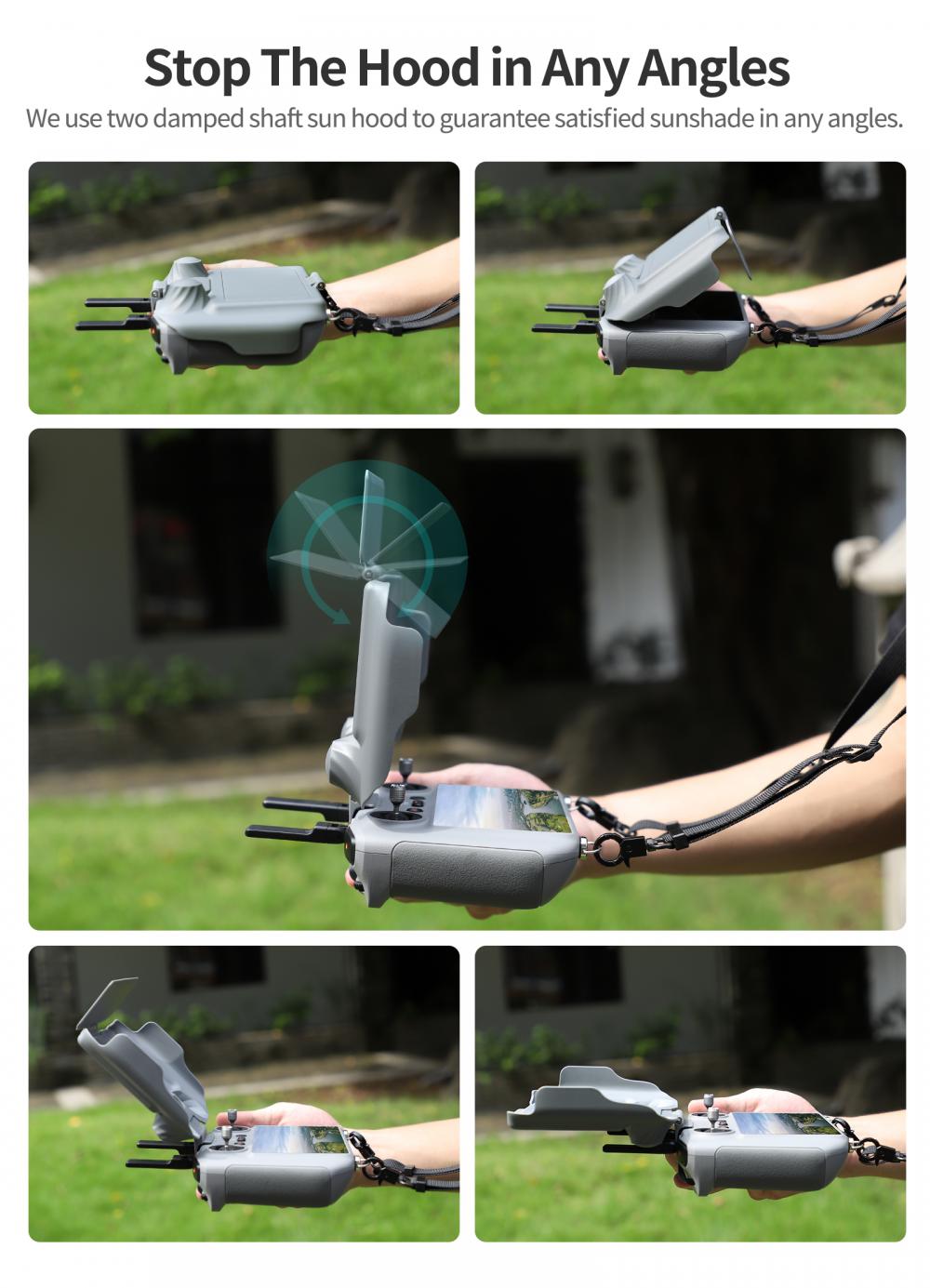 Защитный экран-козырек от солн – обзор и цена Dji Drone Mini 4 Pro